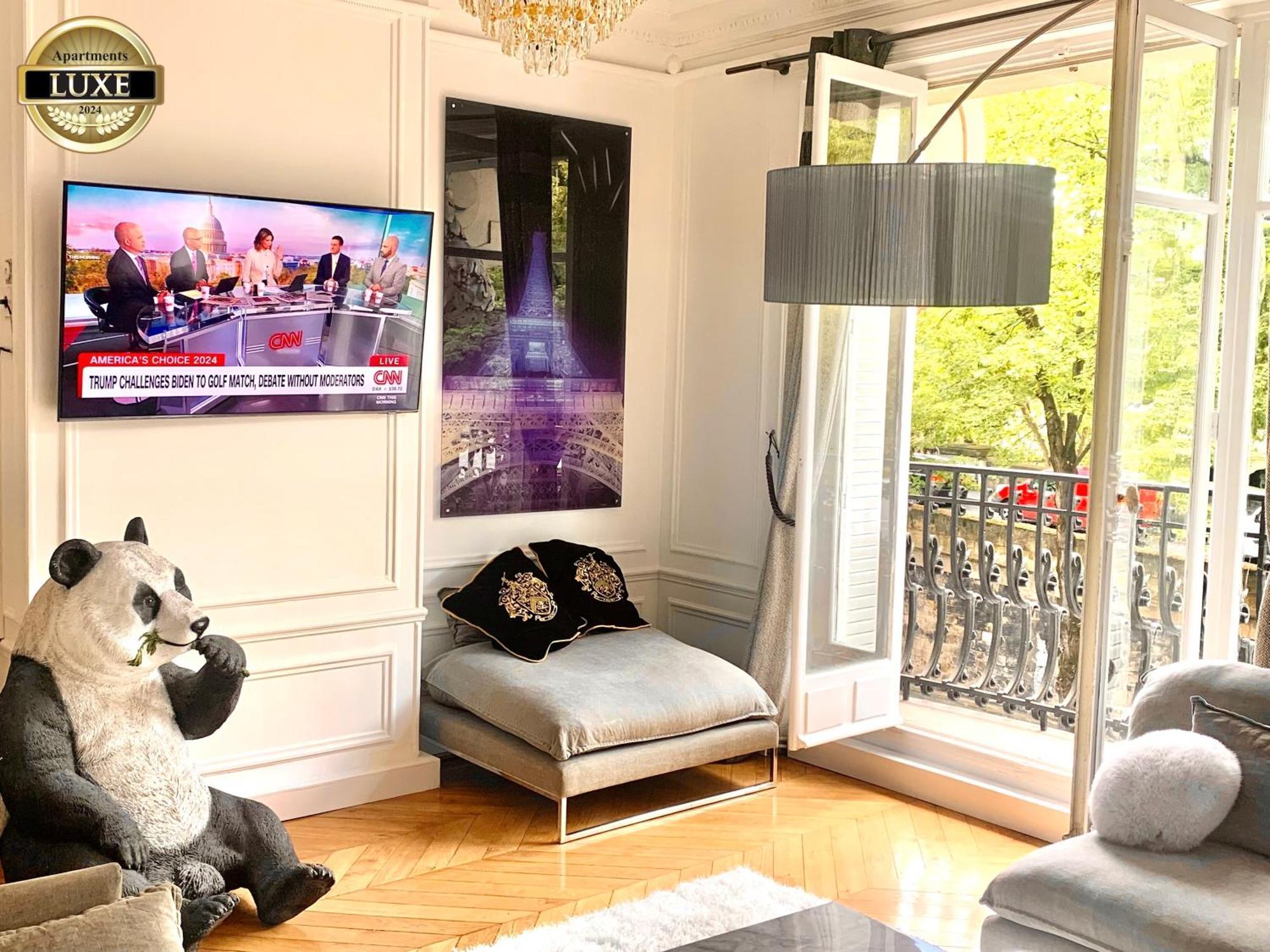 New! Luxury Passy-kennedy In Front Of Eiffel Tower Appartement