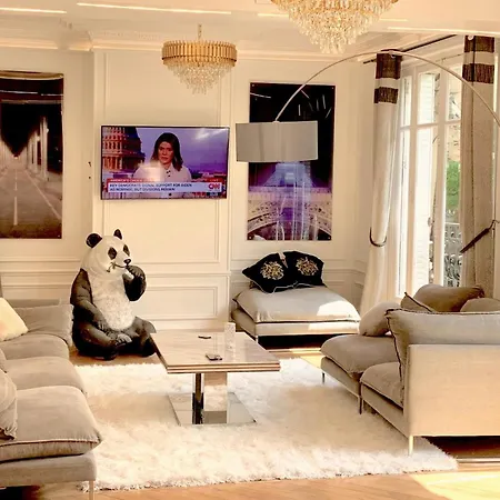 New! Apartment Luxury Passy-Kennedy In Front Of Eiffel Tower Paris Exterior foto